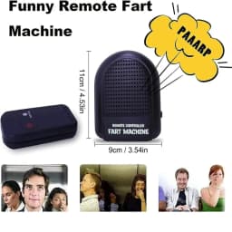 Versatile Fart Sound Device Remote Controlled Fart Machine for Simulated Fart for Pranks and Laughter