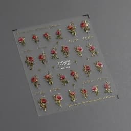 1pcs 5D Kawaii Jelly Strawberry Nail Art Stickers Fashion Cartoon Fruit Nail Transfer Slider Decals DIY Decorations Accessories
