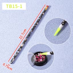 5pcs/set Nail Dotting Pen Picking Rhinestones Gems Drill Crystal Wax Pencil Diamond Picker Nail Art Tool 27.7cm= 9inches