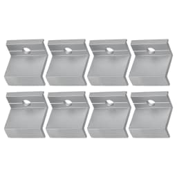 10Pcs Solar Photovoltaic Mounting PV End Clamps 30-45mm Clamps For Solar Module Solar Panel Racking Mounts Accessories