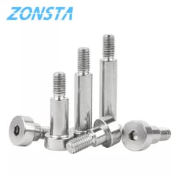 M2 M2.5 M3 M4 M5 M6 M8 M10 304 Stainless Steel Hex Hexagon Socket Cap Head Roller Bearing Shoulder Screw Stuff Screw Allen Bolt
