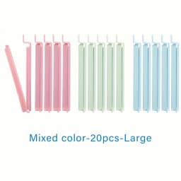 5/10/20Pcs Portable Kitchen Storage Food Snack Seal Sealing Bag Clips Sealer Clamp Plastic Tool Kitchen Accessories