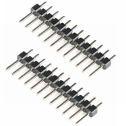 2.54mm Single Row Male PCB Board Pin Header Connector with Pin Header 2/3/4/5/6/8/10/12/20/40 Pins for Arduino