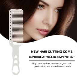 Barber Haircut Comb Hair Trimming Anti Static Comb Hair Salon Hairdressing Comb Wide Tooth Haircut Hair Trimmer Styling Tool