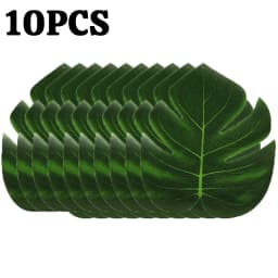 Artificial Tropical Palm Leaves Jungle Party Decoration Safari Animal S Summer Hawaiian Wedding Birthday Party Home Table Decor