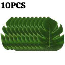 Artificial Tropical Palm Leaves Jungle Party Decoration Safari Animal S Summer Hawaiian Wedding Birthday Party Home Table Decor