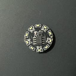 1x 16Modes LED Magnetic Light Switch Control Flow Lights Wireless Lamp Toys Robot Model Magnetic Induction Switch w Battery