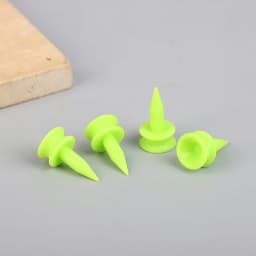 50Pcs/Pack Professional Golf Tees 25MM 0.98' Castle Green Golfer Accessory Plastic Golf Tees Perfect For Teeing The Ball