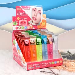 6Pcs Fruit Flavor Glossy Lip Oil Set Clear Hydrating Moisturizing Lip Gloss Women Lips Makeup Wholesale