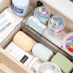 10Pcs, Plastic Drawer Divider 5Sets, Home Drawer Storage Dividers, Drawer Dividers for Storage and Organization, Free Combination