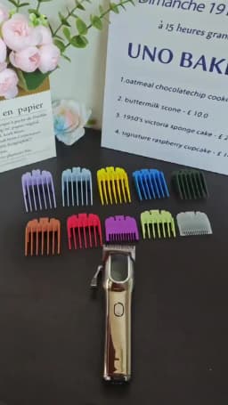 10Pcs Hair Clipper Guards Barber Accessories Professional Trimmer Attachment Limit Combs Replacement Guards Set