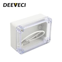 Transparent Waterproof Outdoor Enclosure Plastic Box Electronic Project Case Instrument Electrical Box Junction Box Housing