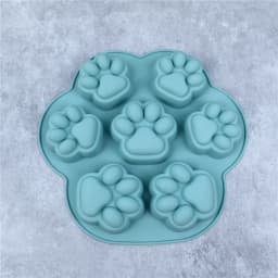 Paw Print Silicone Mold Dog Cat Animal Paw Mould For Candy Fondant Chocolate Jelly Pudding Soap Ice Cube Tray Dog Cat Treats