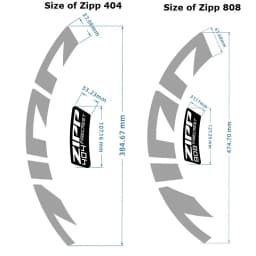 Zipp Firecrest Bicycle Wheelset Stickers 202 303 404 808 Road Bike Cycling Decals for Carbon Rim 2 Wheels Sticker Decoration