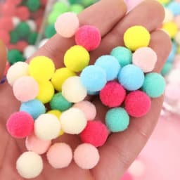 30-300Pcs Soft Pom Poms Fluffy Balls Pompon Mixed 40Colors Pompom Fur Ball for Kids DIY Craft Wedding Decor 8/10/15/20/25/30mm