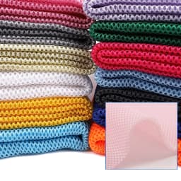 Breathable 3D Mesh Fabric Air Layer Solid Color Handcraft DIY Upholstery Make Chair Speaker Dustproof Soundproof Net Cover Cloth