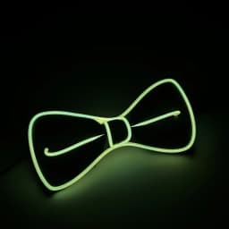 NEW Party Supplies Suspenders with Bow Tie LED Lights Woman Hangers for Men Wedding Party Accessories Glow-in-the-dark SD01