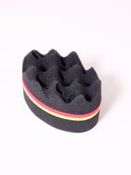 1pcs African curly hair care tool curly sponge, fashionable sponge brush, suitable for black people to perm curly hair