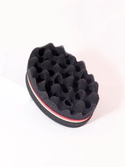 1pcs African curly hair care tool curly sponge, fashionable sponge brush, suitable for black people to perm curly hair