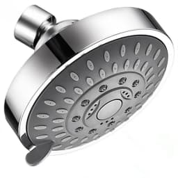 5 Modes High Pressure Shower Head 4 Inch High Flow Fixed Showerheads Sprayer Bathroom Rain Showerhead Faucet Replacement Part