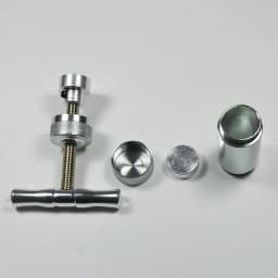 High Quality Aluminum Alloy Press Spice Pepper Mill Smoking Accessories