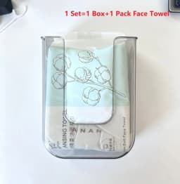 30/70/100PCS Disposable Face Towel Travel Facial Cleansing Wet And Dry Makeup Remover Pearl Cotton Soft Makeup Nonwoven Towel