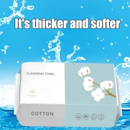 30/70/100PCS Disposable Face Towel Travel Facial Cleansing Wet And Dry Makeup Remover Pearl Cotton Soft Makeup Nonwoven Towel