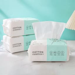 30/70/100PCS Disposable Face Towel Travel Facial Cleansing Wet And Dry Makeup Remover Pearl Cotton Soft Makeup Nonwoven Towel