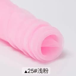 150x100/500cm Soft Transparent Organza Fabric For Wedding Decoration, Background Cloth, Handmade DIY Decorative Fabric TJ0031