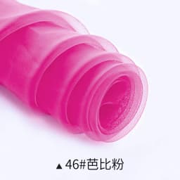 150x100/500cm Soft Transparent Organza Fabric For Wedding Decoration, Background Cloth, Handmade DIY Decorative Fabric TJ0031