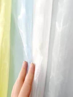 150x100/500cm Soft Transparent Organza Fabric For Wedding Decoration, Background Cloth, Handmade DIY Decorative Fabric TJ0031
