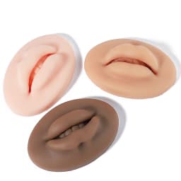 Lip Tattoo Practice Skin Microblading Reusable 5D Silicone Practice Lips Skin For PMU Beginner Training Tattoo Permanent Makeup