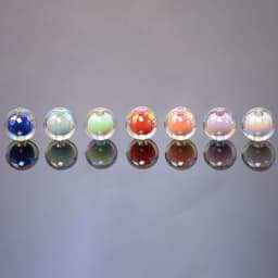 16MM 10 Pieces/Bag Style Random Acrylic Plated Colored Beads, Round Inner Color DIY Straight Hole Handmade Bracelet, Beaded Loos