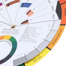 Pigment Color Wheel Tattoo Ink Color Wheel Chart Tattoo Pigment Mix Color for Permanent Eyebrow Lip Tattoo Mix Color