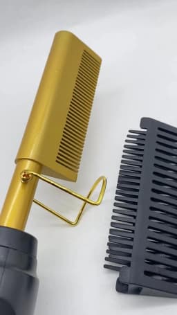 Hot Comb Hair Straightener Brush Hot Comb Pressing Electric Heat Electric Hair Brushes Styling Tools