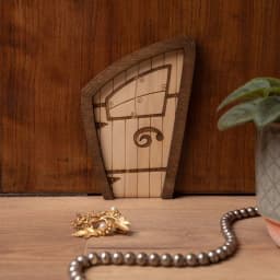 Fairys Doors For Trees Outdoor Miniature Fairys Door For Tree Decoration Fairys Garden Accessories