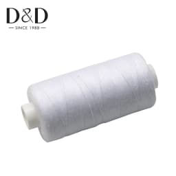 Home Sewing Thread DIY Hand Sewn Black And White Thread 500m 402 Polyester Sewing Thread Material