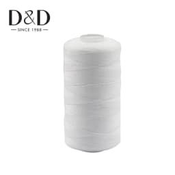 Home Sewing Thread DIY Hand Sewn Black And White Thread 500m 402 Polyester Sewing Thread Material