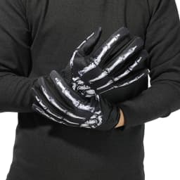 Winter fleece-lined waterproof skull New 2-color Ghost Claw Riding Outdoor Sports Personalized Touchscreen Gloves