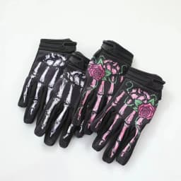 Winter fleece-lined waterproof skull New 2-color Ghost Claw Riding Outdoor Sports Personalized Touchscreen Gloves