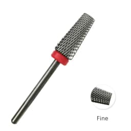 HYTOOS Flat Tapered Cross Teeth Bit 3/32 Carbide Nail Drill Bits Remove Gel Manicure Cutter Electric Drills Nails Accessorie