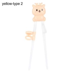 Cute Kids Toughness Baby Training Eating Helper Learning Chopsticks Beginner Chopsticks