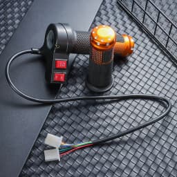 Cable Forward Reverse Handle Throttle Handlebar Grip E-Bike Throttle Grip Speed Control Electric Bike Throttle Grip