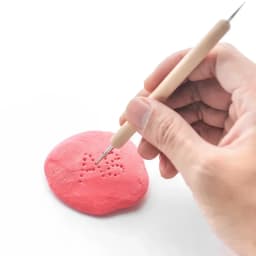Pottery Dots Sculpture Tool Stainless Steel Polymer Clay Shape Pen Metal Ball Clay Carving DIY Ceramics Decorating Tools