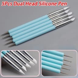 5/10pcs Pink/Black Nail Art Liner/Painting Brushes Ultra-thin Line Drawing Tool 4/8/12/20/25mm Professional Nail Liners Pen Tool