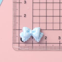 10pcs Kawaii Pink Dot Bow DIY Cartoon Glossy Resin Accessories Parts Hair Clips Phone Case Water Cup Nail Art Decoration Charm