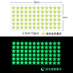 Luminous Wall Stickers for Kids Rooms Dots Stars Ceiling Wall Decals Glowing Stickers Wall Decals Glow In The Dark Home Decor