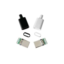 5/10Pcs TYPE C USB 3.1 24 Pin Male Plug Welding Connector Adapter with Housing Charging Plugs Data Cable Accessories Repair