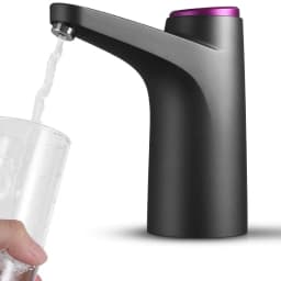 Portable 5 Gallon Water Dispenser Universal Water Dispenser for 2.5 3 and 5 Gallon Bottles USB Charging Water Bottle Pump