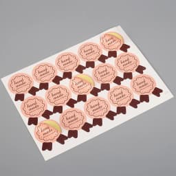 60pcs Handmade Stickers Bowknot Gift Seal Label Sticker Diary Stationery Stickers For Wedding Party Decor Handmade Sticker
